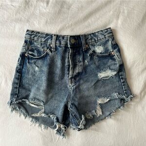 Wild Fable | Dark Blue Denim Shorts